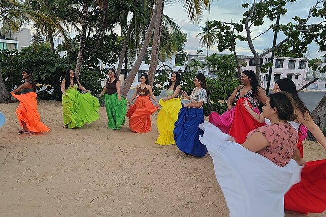 Afro Puerto Rican Folklore Bomba Class and Live Music - The petticoat skirts add movement and confidence