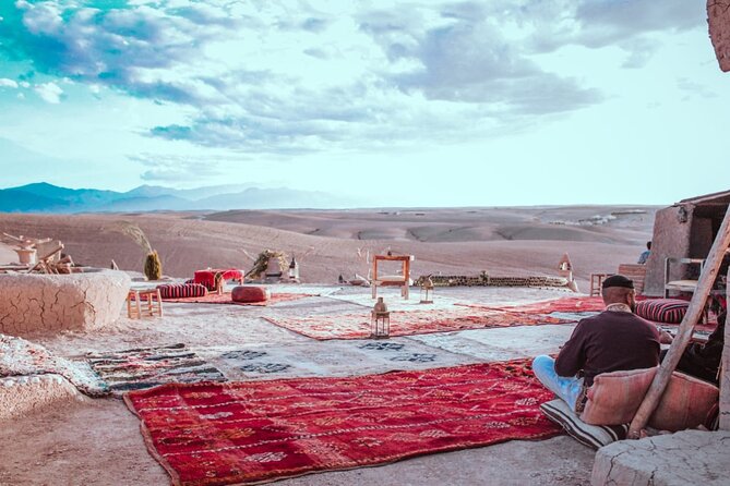 Agafay Desert Camel Ride from Marrakech with Dinner & Live Music - Dinner inside the haima