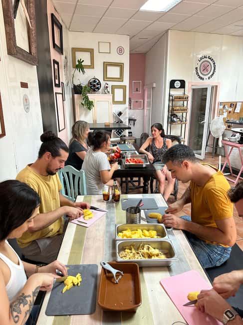 Alicante:Evening Spanish Tapas Cooking Class with Live Music - Torrija with turrón ice cream