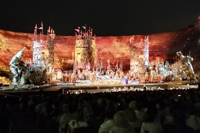 Arena di Verona Opera Ticket Package - The 6:00 p.m. walk through central Verona