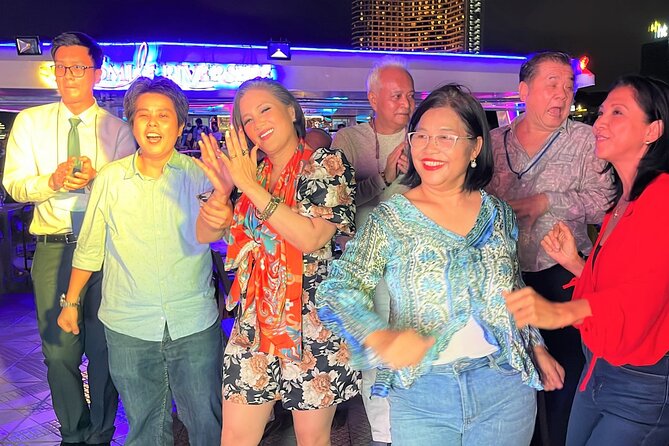 Bangkok Dinner Cruise with Intl Buffet, Live Music & Hotel Pickup - The bridges and riverfront sights