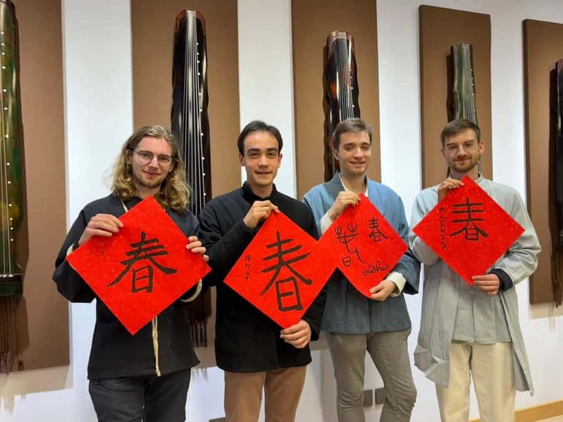 Beijing Culture Event: Tea Ceremony, Music Show, Calligraphy - Calligraphy from pictographs to personal meaning