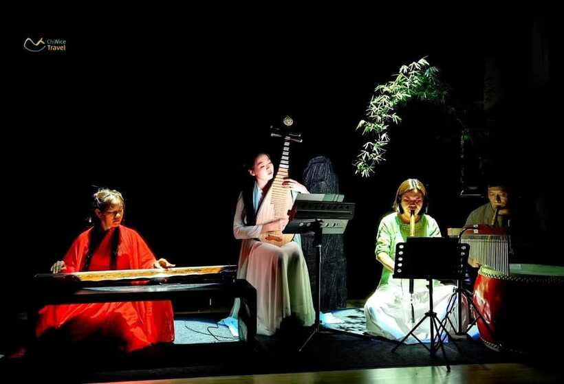 Beijing Culture Event: Tea Ceremony, Music Show, Calligraphy - Hanfu, ceremony, and the photo session