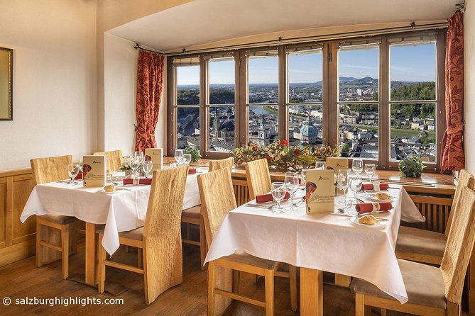Best of Mozart Concert and Dinner or VIP Dinner at Fortress Hohensalzburg - Practical tips for a smoother evening