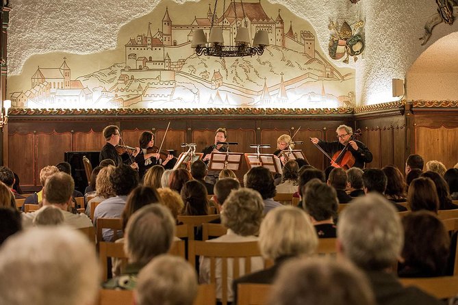 Best of Mozart Concert and GOLDEN VIP Dinner at Fortress Hohensalzburg - Mozart in the fortress Golden Hall