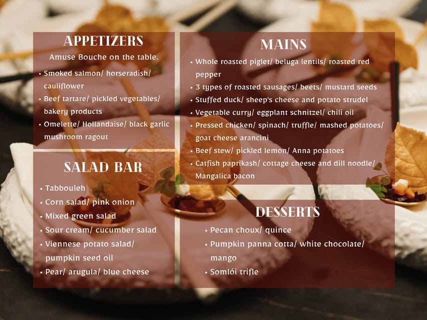 Budapest: Dinner Cruise with Live Music & Unlimited Drinks - A two-and-a-half-hour route through illuminated Budapest
