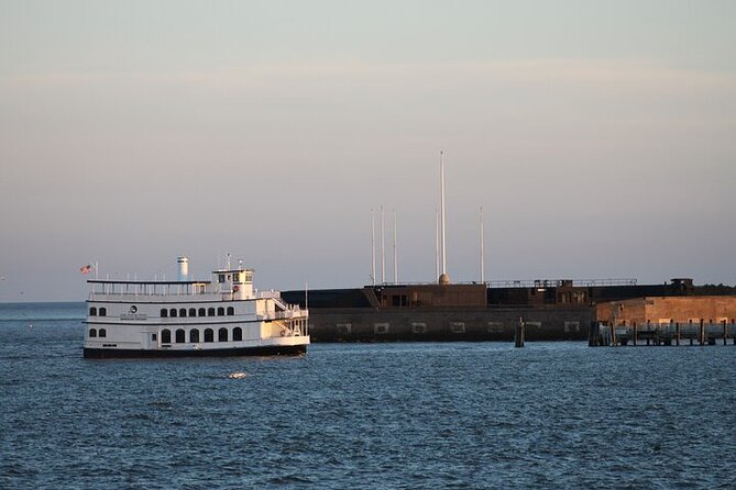 Charleston Harbor Luxury Dinner Cruise with Live Music - The Battery from the dining deck