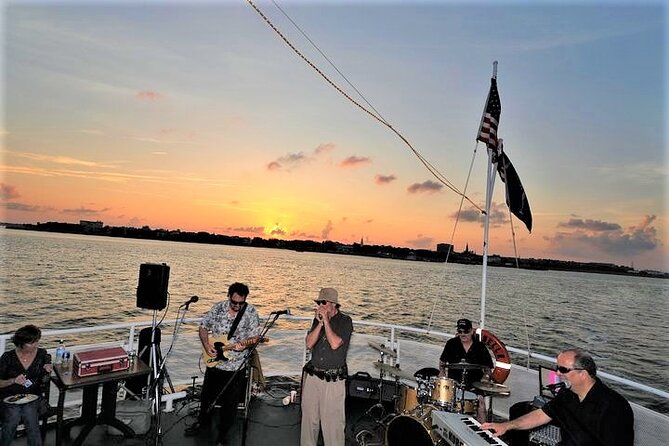 Charleston Sunset Blues & BBQ Dinner Cruise - Live blues, with an important qualification