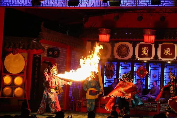 Chengdu Signature Opera Face Changing and Tea - Entering Shufeng Yayun near Qingyang Palace