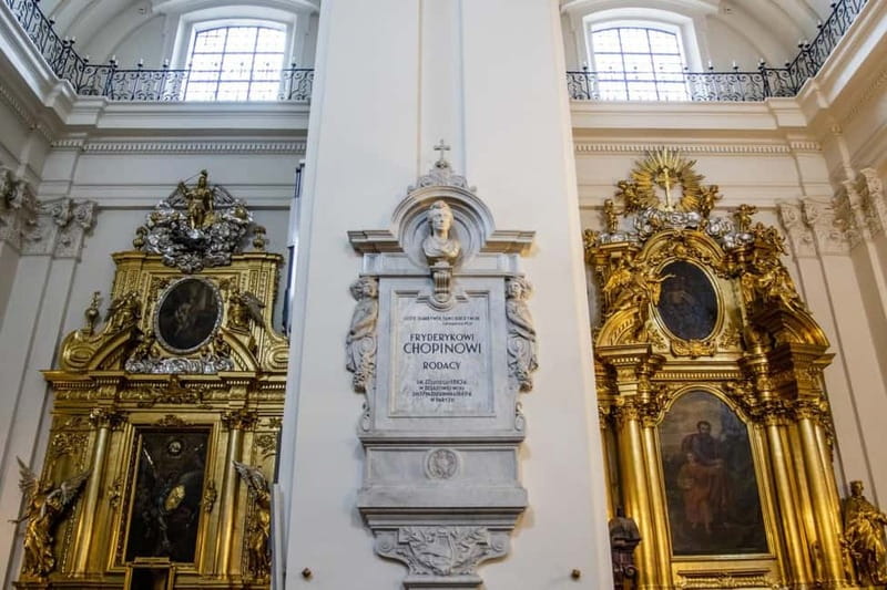 Chopin Tour in Warsaw with Skip-the-line Museum & Concert - Holy Cross Church and the story of Chopin’s heart