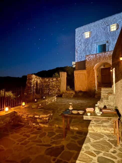 Classical guitar concert in a historic olive press - Meeting Nikos Karavias through the music