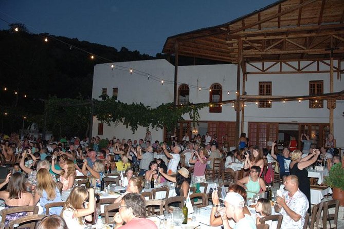 Cretan Folklore Night with Live Music, Dance, and Greek Dinner - The Group Atmosphere and Hostess Service