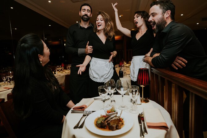 Dinner Show Opera Bel Canto Neuilly sur Seine - Porte Maillot - How the three-course meal unfolds