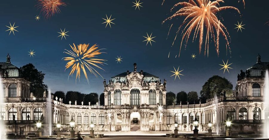 Dresden: New Year's Eve Concert at the Zwinger - Free seating, stairs, and comfort