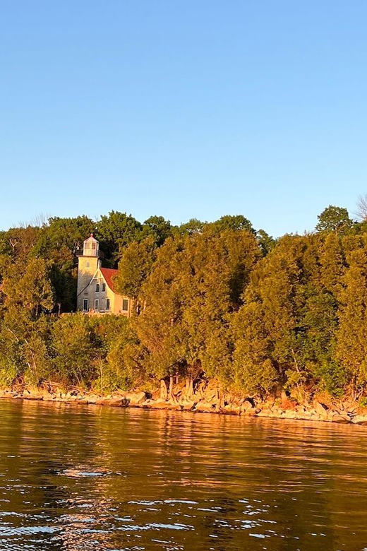 Fish Creek, WI: Sunset Live Music Cruise - Leaving Fish Creek for Green Bay