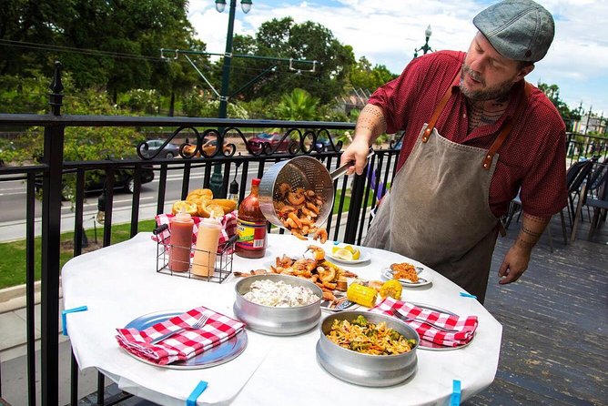French Quarter Shrimp Boil & Live Music - What the $109 price really covers