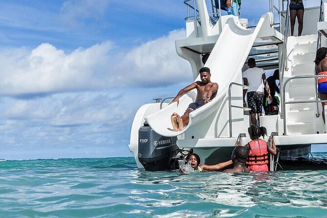 From Punta Cana: Party Boat + Snorkeling Live Music Drink Open B - Weather can change the plan