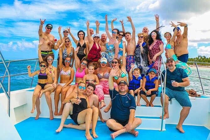 From Punta Cana: Party Boat + Snorkeling Live Music Drink Open B - Starting at Playa Bibijagua at 2:00 pm
