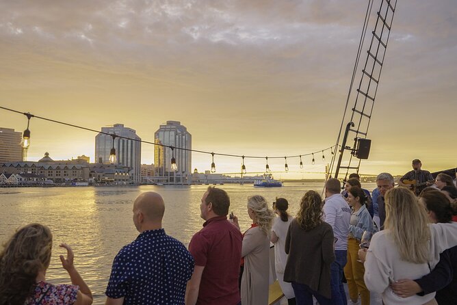 Halifax Sunset Cruise Ft. a Live Musician - Drinks, snacks, and comfort onboard