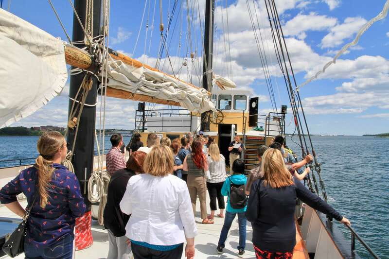 Halifax: Tall Ship Harbor Sailing Cruise with Live Music - Raising the Silva’s Largest Sails