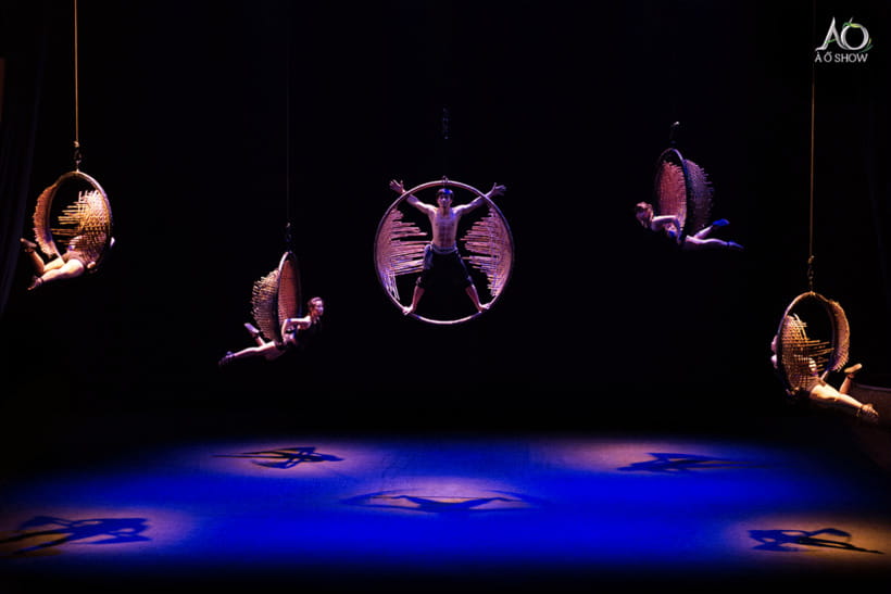 Ho Chi Minh: A O Show Bamboo Circus at Saigon Opera House - The acrobatics, comedy, and stage rhythm