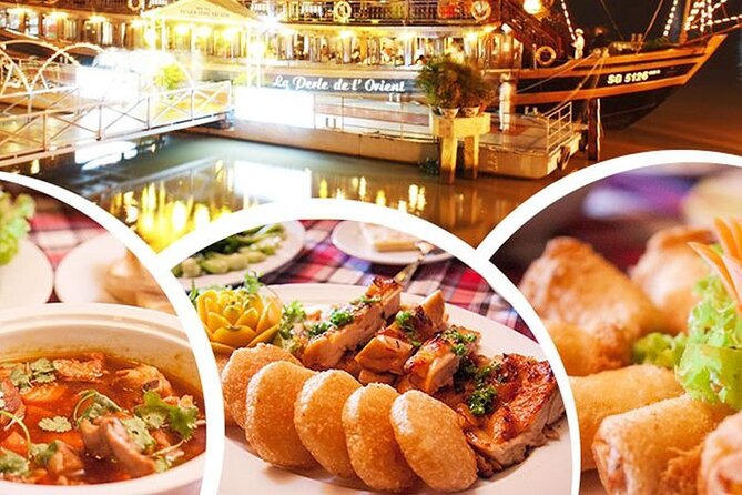 Ho Chi Minh City: Saigon River Dinner Cruise with Live Music - Leaving the city by van and boarding the boat