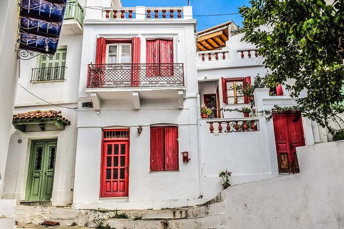 Hydra-Poros-Aegina Islands One Day Cruise With Live Music Dancing & Buffet Lunch - Lunch, music, and the social side of the ship