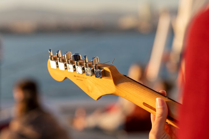 Jazz and Chill Out Sailing in Barcelona - Barcelona’s skyline from the Mediterranean