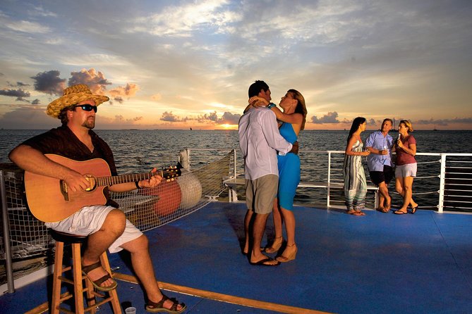 Key West Sunset Sail with Live Music, Drinks and Appetizers - The route past Mallory Square and Fort Zachary Taylor