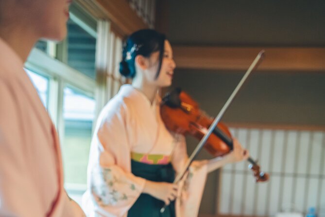 Kyoto: Matcha & Traditional Japanese Music Immersive Experience - Suzaku Garden and its Japanese-style rooms