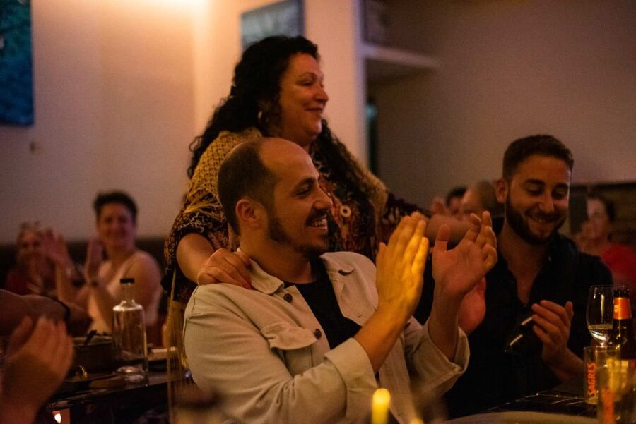 Lisbon: Fado & Food Tour with Live Show & Traditional Dinner - Ourives Petisqueira and the first food stop