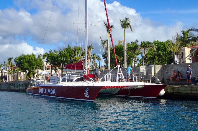 Live Music Sunset Sail - Leaving Frederiksted Pier for the west coast