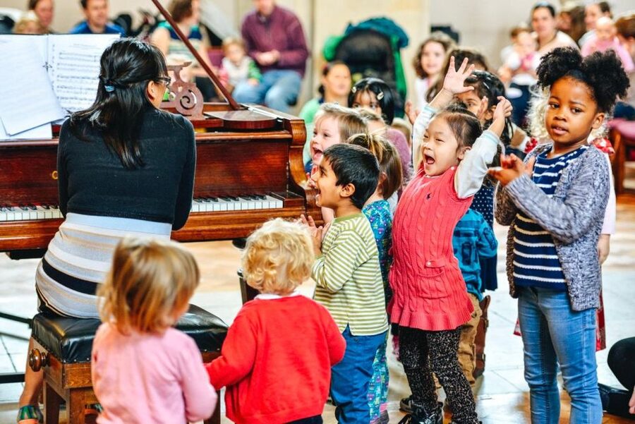 London: Bach to Baby Family Concert - The musicians are part of the appeal