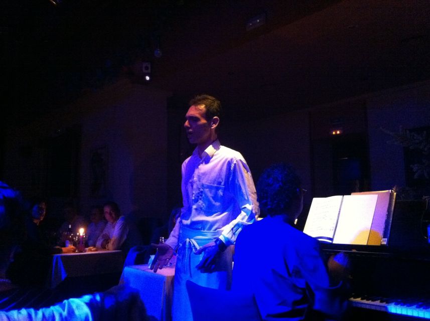 Madrid: Opera and Zarzuela Show and Dinner - Timing, location, and practical details