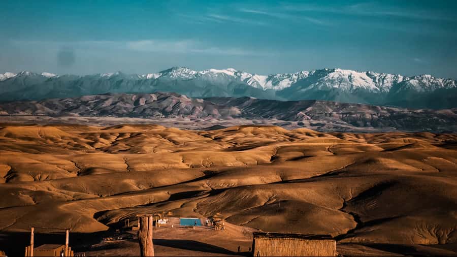 Marrakech: Agafay Desert Dinner, Camel Ride, and Music Show - The sunset camel ride