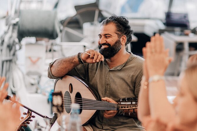 Music Stories of a Corfiot | Intimate concert at the Marina - The marina setting and romantic mood