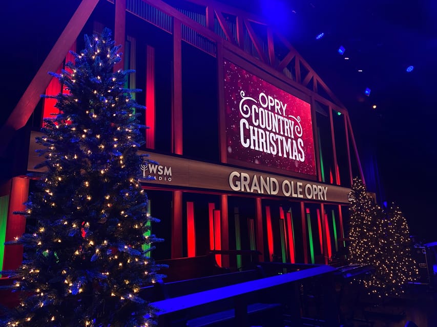 Nashville: Country Christmas Music Show at the Opry House - Inside the Grand Ole Opry House