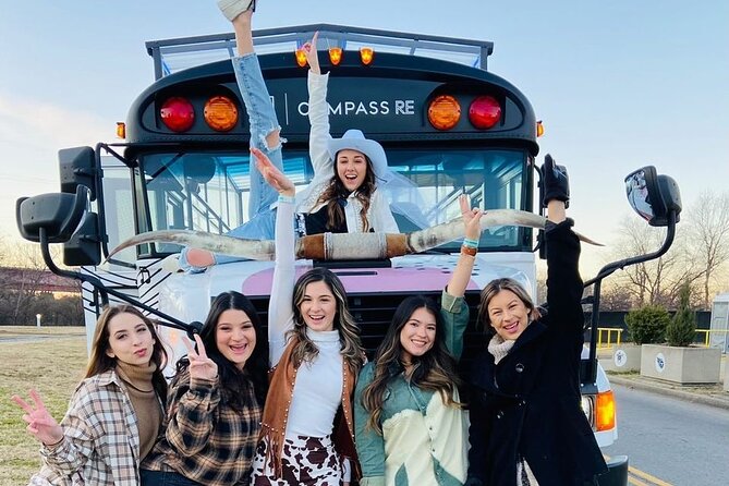 Nashville's Wildest Honky Tonk Public Party Bus (21+) - LED lights, music, and a rolling dance floor