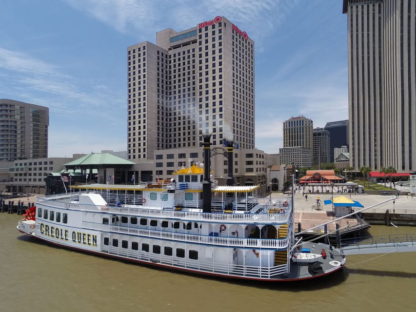 New Orleans: Creole Queen Weekend Morning Jazz Cruise - Boarding at the Riverwalk and Canal Street Dock