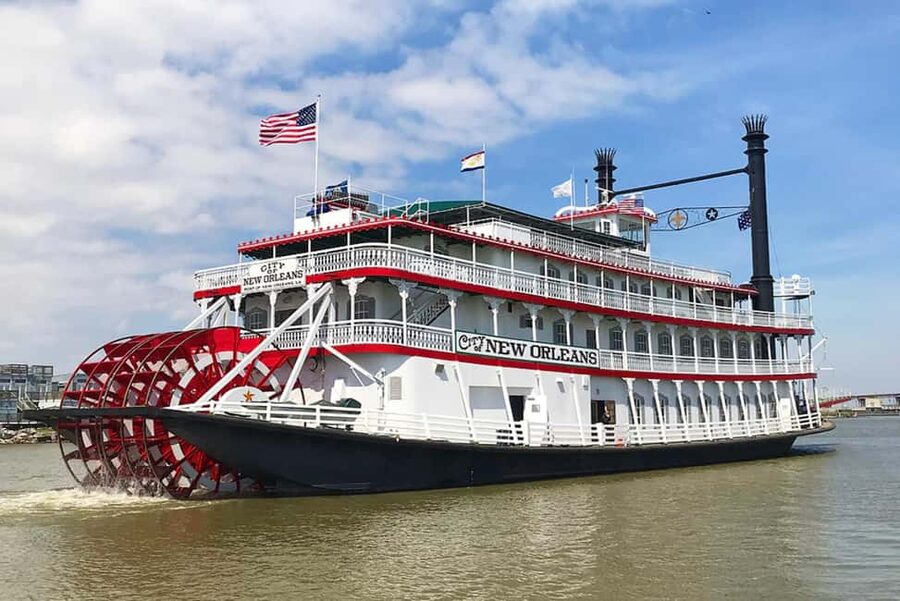 New Orleans: Daytime Steamboat Jazz Cruise + Optional Lunch - A Mississippi River cruise with real New Orleans character