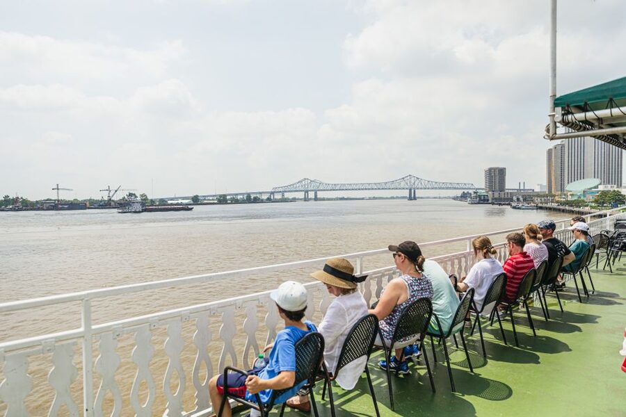 New Orleans: Daytime Steamboat Jazz Cruise + Optional Lunch - The cruise itself: two hours on the working river