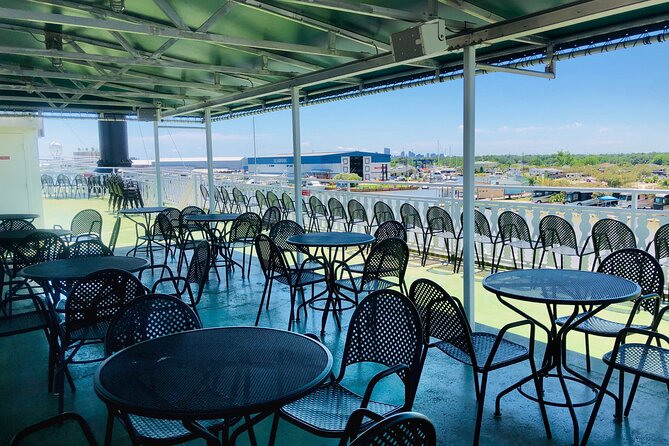 New Orleans Steamboat Natchez Jazz Cruise with Dinner Option - The Creole buffet and what the dinner upgrade includes