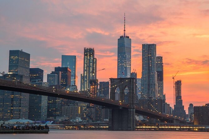 New York City Dinner Cruise with Live Music - Lower Manhattan after dark
