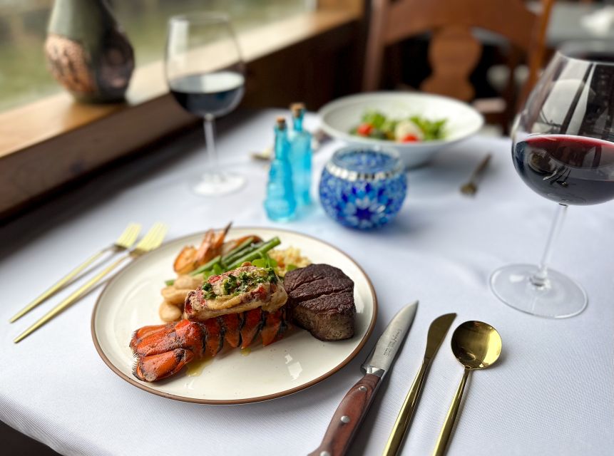 New York City: Gourmet Dinner Cruise with Live Music - The route from Pier 36 to the harbor landmarks
