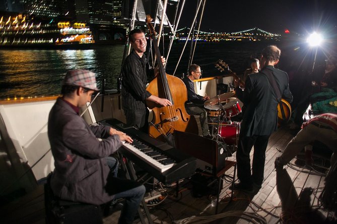 New York Harbor Wine and Jazz Sail aboard Clipper City - Wine, the cash bar, and the evening pace
