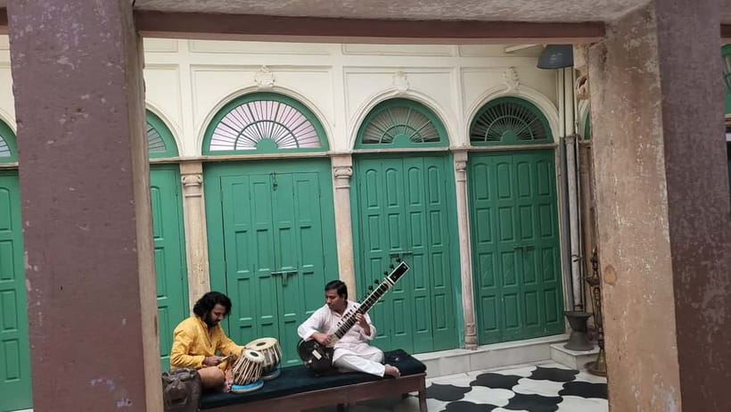 Old Delhi Haveli with live Classical dance, music & cuisine - Sitar, tabla, and the sound of the room