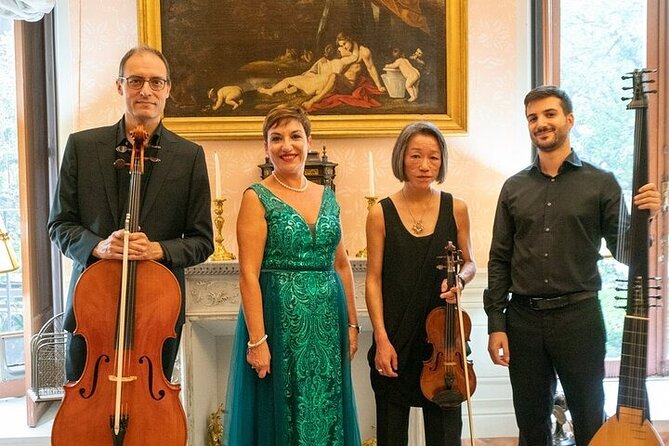 Opera Serenades in Palazzo Doria Pamphilj, Rome - Paola, Lorenzo, and Stefano bring the music close