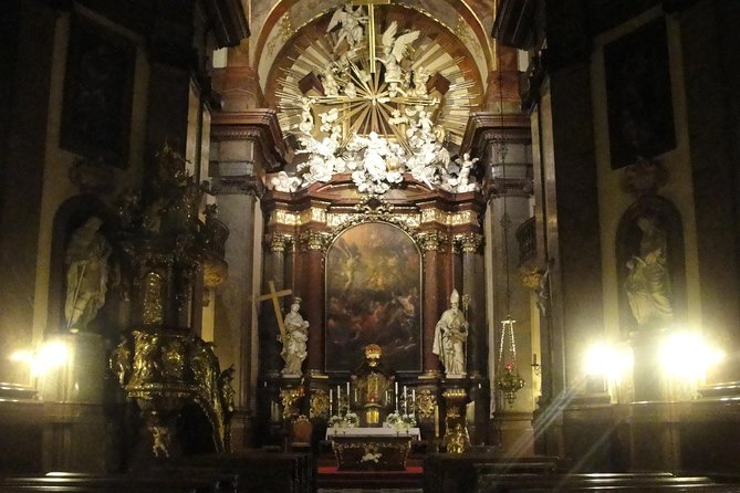 Organ Concert in St Francis Church Admission Ticket - The Church Interior and the Evening Atmosphere