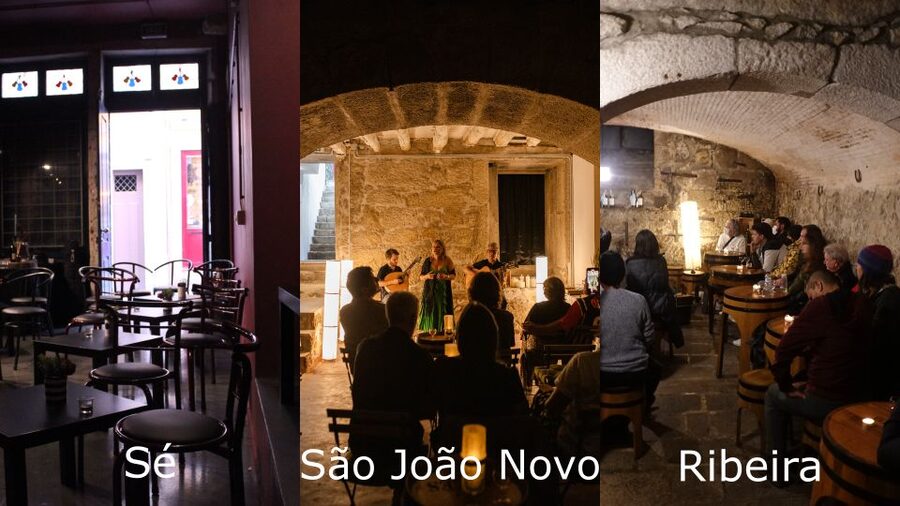 Porto: Live Fado Show with Glass of Port Wine - The music: Portuguese guitar, voice, and feeling