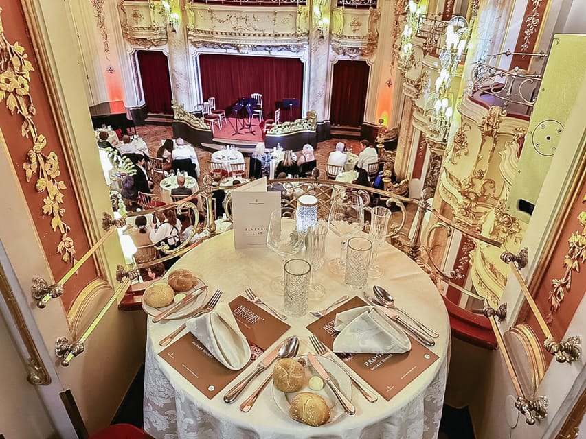 Prague: Mozart Ballroom Concert Ticket with 3-Course Dinner - The final 20 minutes: The Magic Flute and a sweet finish